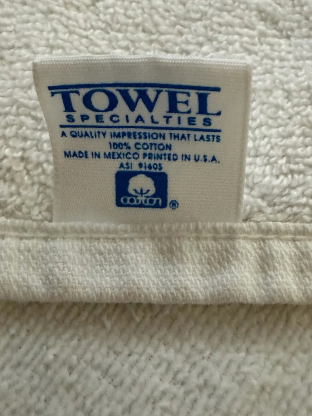 Towel Specialties / Big Hed Designs vintage 1996